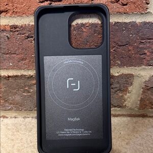 Black Phone Case IPhone 14 ProMax with MagSafe Compatibility